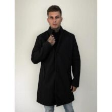 Sobretudo Masculino Casaco Longo Jaqueta Parka Térmico Botão