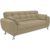 Sofá 3 Lugares Larissa II Suede Bege – única
