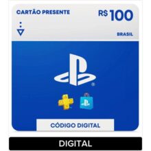 Sony PlayStation Store Gift Card R$ 100 (Digital)