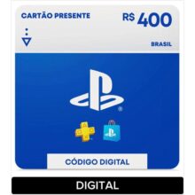 Sony PlayStation Store Gift Card R$ 400 (Digital)