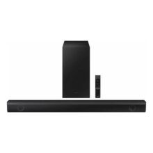 Soundbar Barra de som Samsung HW-b550 subwoofer wireless sem fio preta Bluetooth 2.1