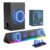 Soundbar barra de somcom subwoofer home theater para tv preto 127220v