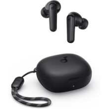 soundcore P20i da Anker Fone de Ouvido Sem Fio, Drivers de 10mm, Graves Potentes, Bluetooth 5.3, 30H de Bateria, Resistência à Água, 2 Microfones IA, App Personalizável