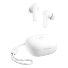 soundcore P20i da Anker Fone de Ouvido Sem Fio, Drivers de 10mm, Graves Potentes, Bluetooth 5.3, 30H de Bateria, Resistência à Água, 2 Microfones IA, App Personalizável