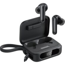 Soundcore P41i da Anker, Fones de Ouvido Bluetooth In-Ear com ANC e Powerbank (Cabo USB-C Integrado), 192h de Reprodução, Som Imersivo, Chamadas Claras com IA e 6 Microfones, IPX5, Preto