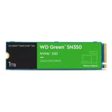 SSD m.2 2280 1TB Western Digital WD Green SN350 NVMe PCIe WDS100T3G0C Velocidade de Leitura até 3200MBs e Gravação at