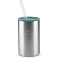 Stanley – Can Cooler com tampa e canudo, copo térmico de 296 ml