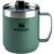 Stanley Caneca de campismo clássica e lendária – Copo de campismo isolado em aço inoxidável para bebidas quentes e frias, tampa à prova de goles,