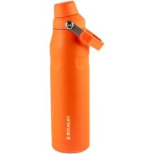 Stanley – Garrafa de Água Aerolight com Tampa Fast Flow, Garrafa Térmica a Vácuo para Bebidas Frias, Aço Inoxidável Leve, 1,06L, Tigerlily
