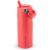 Stanley – Garrafa de Água Aerolight Flip Straw, Canudo Integrado, Abertura Grande, Aço Inoxidável Leve, 473ml Hot Coral
