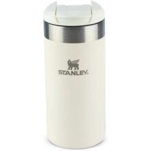 Stanley – Garrafa Térmica AeroLight Transit, garrafa isolada em vácuo para café, chá e bebidas, em aço inoxidável leve, 354ml, Cream