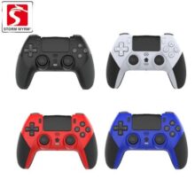 STORM WYRM-Controlador Gamepad sem fio para PS4 vibração motorizada detecção do corpo função de disparo contín
