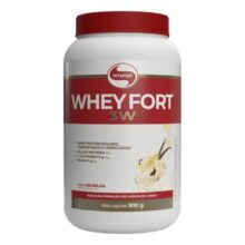 Suplemento Alimentar Whey Fort 3w Baunilha 900g Vitafor