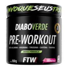 Suplemento Em Pó Pre Treino Pre Workout Pote 150g Sabor Energético Ftw – Diabo Verde