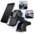 Suporte Celular GPS Veicular Universal Trava Automática Ajustável Rotação 360° Painel Parabrisa