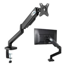 Suporte Em Aço Para Monitor Normal Curvo Articulado 17 A 32