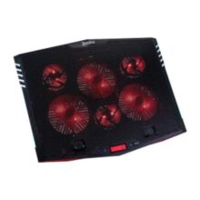 Suporte Gamer para Notebook KBM! GAMING BG500 até 21″ 6 Fans RGB Preto e Vermelho – KGBG500PT