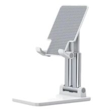 Suporte Para Celular e Tablet Dobrável Portátil Ajustável Apoio Mesa