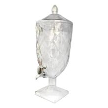 Suqueira Jarra Cristal Acrílico Diamond Água Suco4,5l Xplast