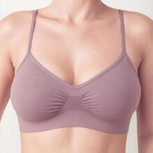 Sutiã Lupo Original Sem Costura Alça Fina Macia