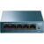 Switch Ethernet TP-Link LS105G 5 Portas Gigabit 101001000Mbps Caixa de Metal Azul
