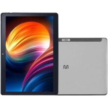 Tablet U10 4G 64GB Tela 10.1 Pol. 3GB RAM + Wi-Fi Dual Band com Google Kids Space Android 12 Prata – NB386