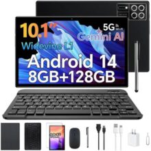 Tablet Xixaomiro S12 10.1 Polegadas Android 14 8GB+128GB