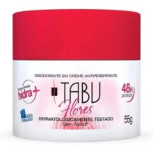 Tabu Desodorante Creme Antip. – Flores 55 Gr