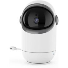 TakTark Babá Câmera, HD 720P, Tela Não Incluída, Segurança Wifi, Panorâmica Inclinação, Áudio Bidirecional, Visão Noturna, Zoom Digital, Detecção De Som Vox, Ideal Para Novos Pais