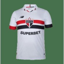 Tam. P e M — Camisa Masculina NB Home SPFC 2024 Jogador, Confecção Masculino