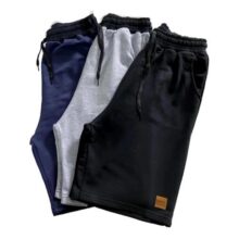 Tam. P — Kit 3 Bermudas Shorts Moletom Masculina Academia By Zaroc