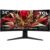 TCL Monitor Gamer 34R83Q WQHD 21:9 34″ Curvo QD Mini Led 180 Hz HDR 1400 nits 1ms Alto-falante Duplo Gama de Cor