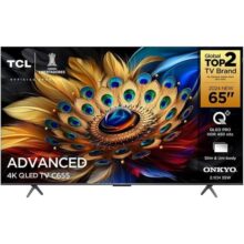 TCL QLED SMART TV 65” C655 4K UHD GOOGLE TV DOLBY VISION ATMOS