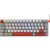 Teclado Gamer Pyces kuromori Switch Blue PTKMWG60BL Cinza