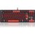 Teclado Gamer Redragon Flamengo Nation Preto e Vermelho LEDs Vermelho e Branco Switch Marrom FL576