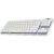Teclado Gamer Sem Fio Logitech G PRO X com design TKL, Layout US, RGB LIGHTSYNC, Tecnologia LIGHTSPEED e Switch Exclusivo GX Brown Tactile – Branco