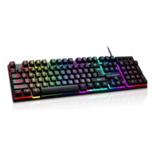 Teclado Gamer Semi Mecânico Newdragon ND-2086 RGB