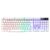 Teclado Gamer Semi Mecânico Rise Mode G1 Full USB Branco – RM-TG-01-FW