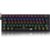 Teclado Mecanico Gamer Fizz Rainbow Preto Switch Marrom