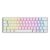 Teclado Mecânico Gamer KBM! GAMING TG600 Branco 60% e ABNT2 RGB Switch Gateron Brown – KGTG600BRMA
