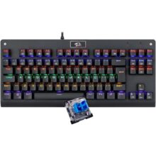 Teclado Mecânico Gamer Redragon Dark Avenger Switch Outemu Red LED Rainbow ABNT2 – K568R