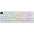 Teclado Mecânico Gamer Sem Fio Logitech G PRO X 60 LIGHTSPEED com Design Ultra Compacto TKL 60%, Switch Óptico GX Tactile, RGB LIGHTSYNC, Conexão Bluetooth ou USB, Compatível com Windows – Branco