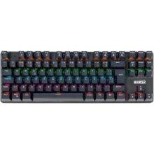 Teclado Mecânico Mancer Shade MK3 | Rainbow | Switch Huano Vermelho | Preto | MCR-SHM3-RBW01RD