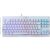 Teclado Mecânico Redragon Dark Avenger RGB Lunar White Switch Vermelho K568W-RGB