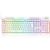 Teclado Mecânico Redragon Horus, c/Cabo 1,5m, USB, RGB, Switch Marrom, ABNT2, Branco- K619-RGB