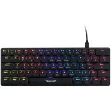 Teclado Mecânico TGT Sherman LP60 | Rainbow | ABNT2 | Switch Azul |Preto | TGT-SHLOW-RBW01