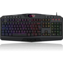 Teclado Membrana Gamer Harpe 2 Rgb Preto