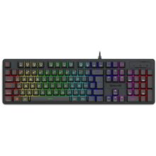 Teclado Membrana Gamer Redragon Netherbane K521-RGB USB Preto