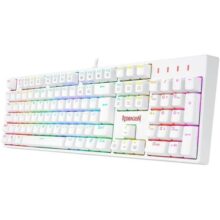 Teclado Redragon SURARA Pro RGB Branco (switch Óptico Azul) K582W-RGB-PRO (PT-BLUE)
