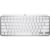Teclado sem fio Logitech MX Keys Mini com Iluminação Inteligente, Conexão USB ou Bluetooth Easy-Switch para até 3 dispositivos e Bateria Recarregável – Cinza Claro